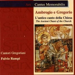 Album cover of Ambrogio e Gregorio: L'antico canto della chiesa (The Ancient Chant of the Church)