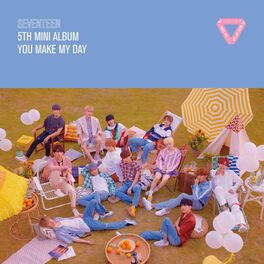 Album cover of SEVENTEEN 5th Mini Album 'YOU MAKE MY DAY'
