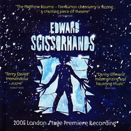 Album cover of Edward Scissorhands (2005 London Stage Premiere Recording)