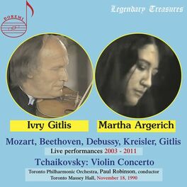 Album cover of Martha Argerich & Ivry Gitlis Live (Live)