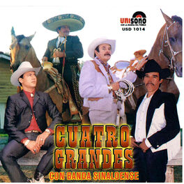 Album cover of Cuatro Grandes Con Banda Sinaloense