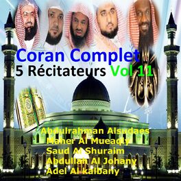 Album cover of Coran complet 5 récitateurs, vol. 11