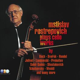 Album cover of Mstislav Rostropovich plays Cello Works