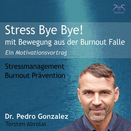 Album cover of Stress Bye Bye! Mit Bewegung aus der Burnout Falle - Stressmanagement & Burn-out Prävention - ein Motivationsvortrag