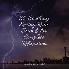 Album cover of 30 Soothing Spring Rain Sounds for Complete Relaxation