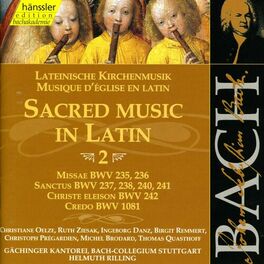 Album cover of BACH, J.S.: Sacred Music in Latin 2
