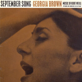 Album cover of September Song - The Music of Kurt Weill