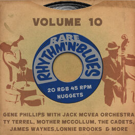 Album cover of Rare Rhythm´n´blues Vol.10, 20 R&B 45 Rpm Nuggets