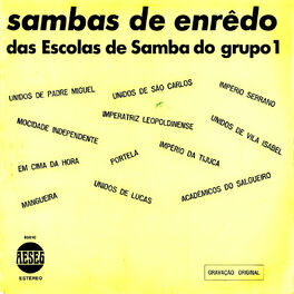 Album cover of Sambas de Enredo das Escolas de Samba do Grupo 1 (1972)