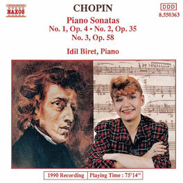 Album cover of Chopin: Piano Sonatas Nos. 1-3