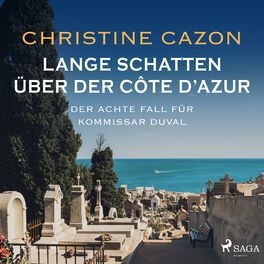 Album cover of Lange Schatten über der Côte d'Azur. Der achte Fall fur Kommissar Duval