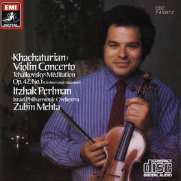 Album cover of Khachaturian: Violin Concerto/meditation