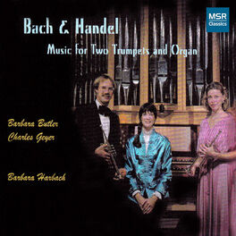 Album cover of Bach and Handel: Music for Two Trumpets and Organ