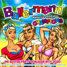 Album cover of Ballermann Champions - Mallorca 2020 Hits (Die besten Party Schlager Hits 2020 - Mallorcastyle Stars feiern mit Suffia Marie Alexandra und ein