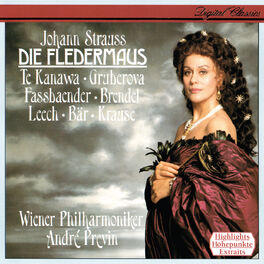 Album cover of Johann Strauss II: Die Fledermaus (Highlights)