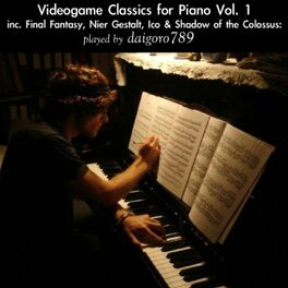 Album cover of Videogame Classics for Piano Vol 1 inc. Final Fantasy, Nier Gestalt, Ico & Shadow of the Colossus