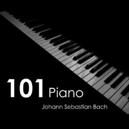 Album cover of 101 Piano: Johann Sebastian Bach