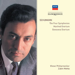 Album cover of Schumann: The Four Symphonies; Manfred Overture; Genoveva Overture