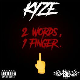 Album cover of 2 Words, 1 Finger