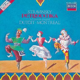 Album cover of Stravinsky: Petrouchka; Le chant du rossignol etc