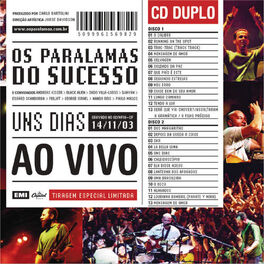 Album cover of Uns Dias Ao Vivo