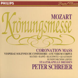 Album cover of Mozart: Coronation Mass; Vesperae solennes de Confessore; Ave verum corpus