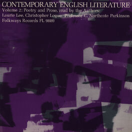 Album cover of Contemporary English Literature, Vol. 2: Poetry and Prose of Laurie Lee, Christopher Logue, and C. Northcote Parkinson