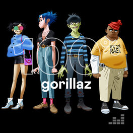 Cover of playlist 100% Gorillaz
