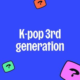 Cover of playlist K-pop 3rd generation