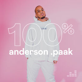 Cover of playlist 100% Anderson .Paak