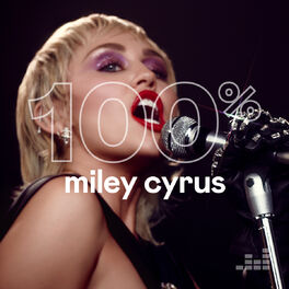 Cover of playlist 100% Miley Cyrus