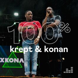 Cover of playlist 100% Krept & Konan