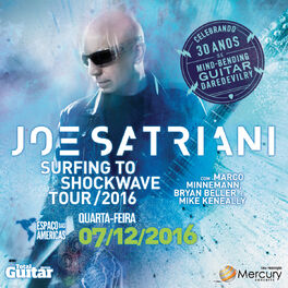 Cover of playlist Joe Satriani - Surfing To Shockwave Tour 2016