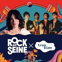 Cover of playlist trop bien x Rock en Seine