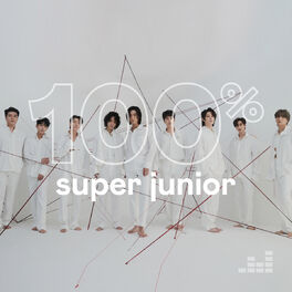 Cover of playlist 100% SUPER JUNIOR