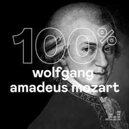 Cover of playlist 100% Wolfgang Amadeus Mozart