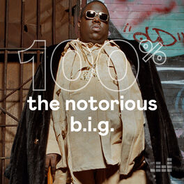 Cover of playlist 100% The Notorious B.I.G.