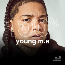 Cover of playlist 100% Young M.A