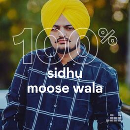 Cover of playlist 100% Sidhu Moose Wala