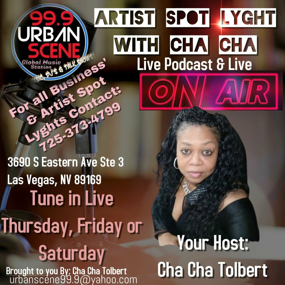 Listen to Artist Spot Lyght on 99.9 UrbanScene Radio Station