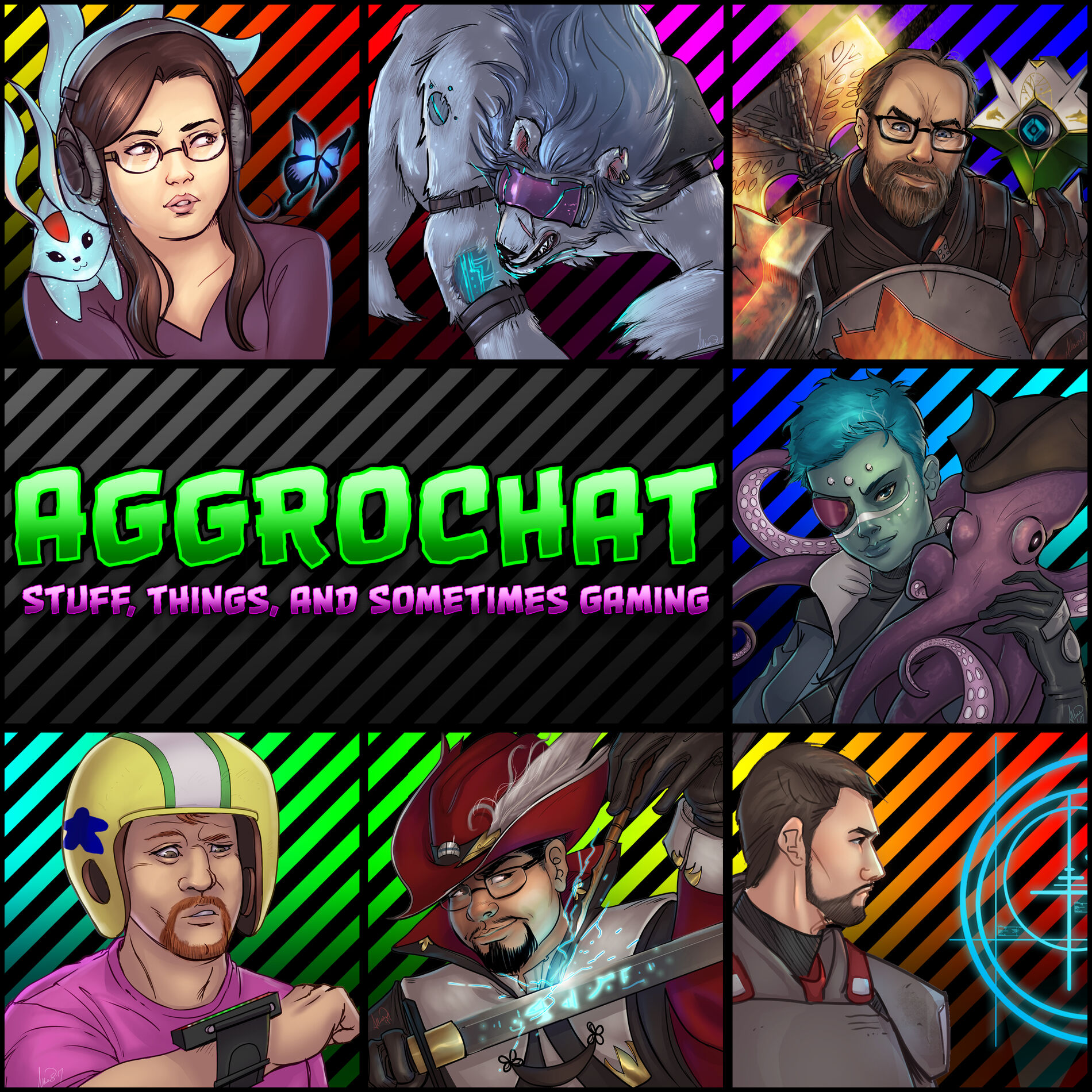 Listen to AggroChat: Tales of the Aggronaut Podcast podcast | Deezer