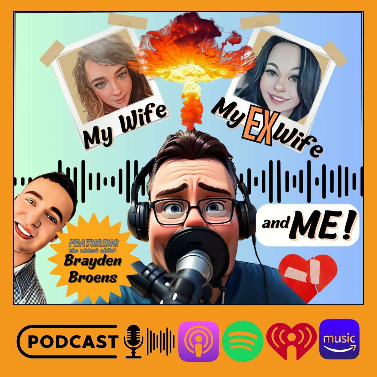 Listen to My Wife, My Ex-Wife, and ME! podcast | Deezer