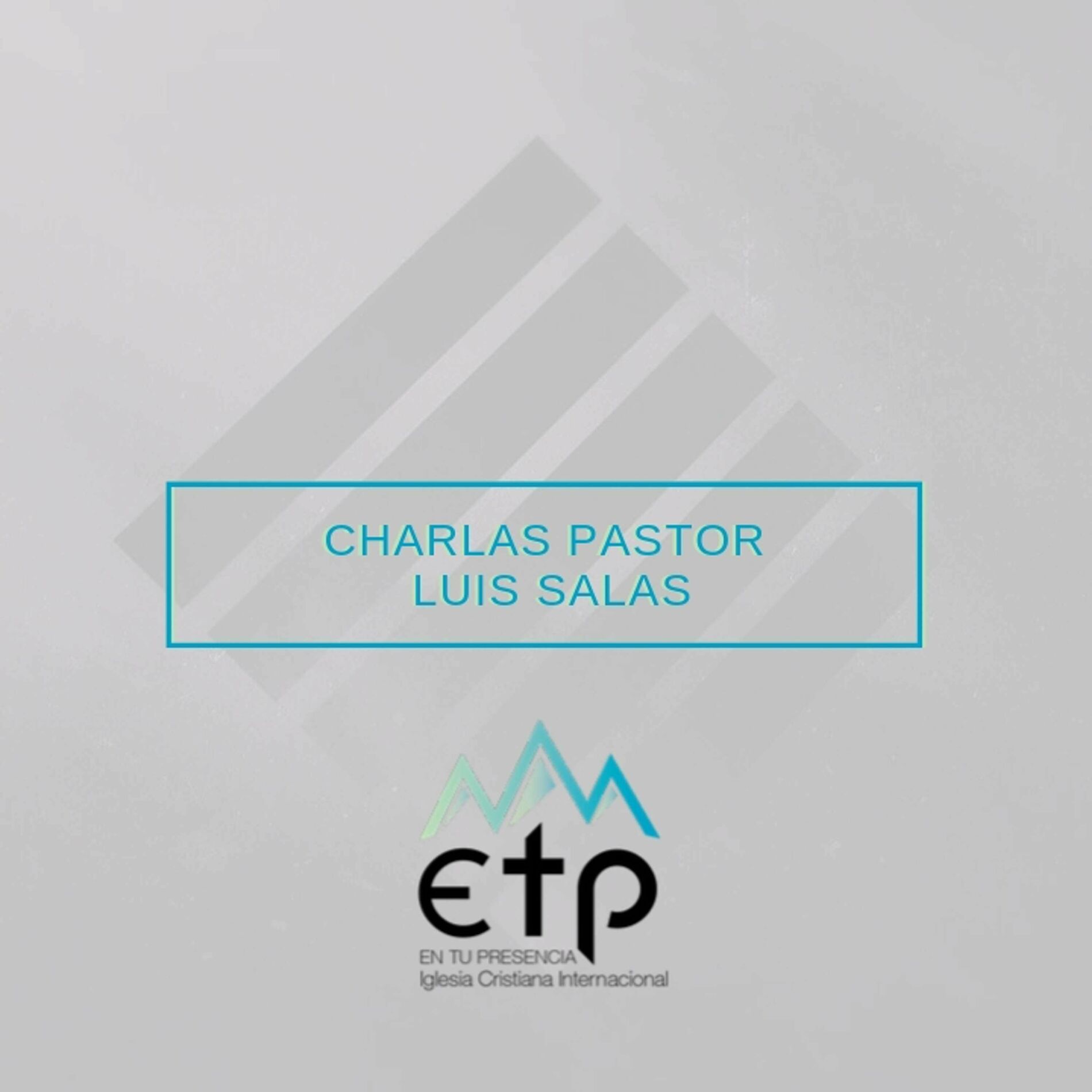 Escucha el podcast Charlas Pastores Luis Salas y Jeannette Noguera, Iglesia  ETP | Deezer