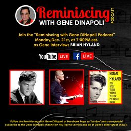 Show cover of Brian Hyland, 60's icon interview with Gene DiNapoli