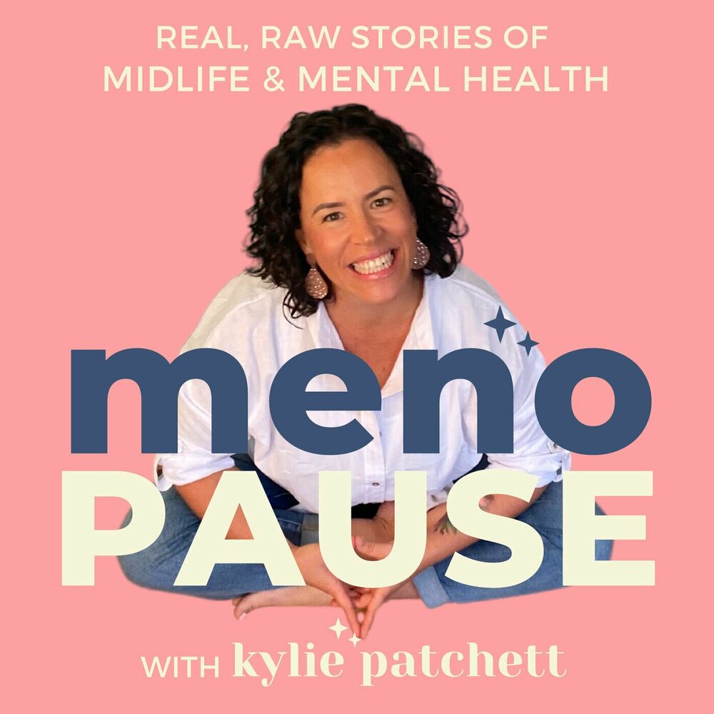 Listen to menoPAUSE Real and Raw Stories of Midlife and Mental Health podcast Deezer image