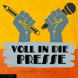 Show cover of Voll in die Presse