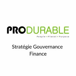 Show cover of Stratégie Gouvernance Finance - PRODURABLE 2022