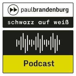 Show cover of paul brandenburg: schwarz auf weiß