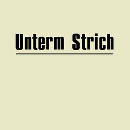 Show cover of Unterm Strich