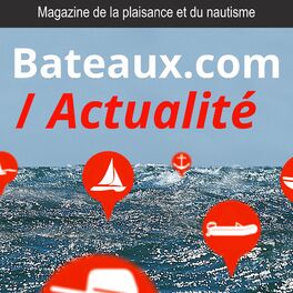 Show cover of Bateaux, le magazine consacré à la plaisance, aux voiliers, aux bateaux à moteur, aux courses aux larges et régates.